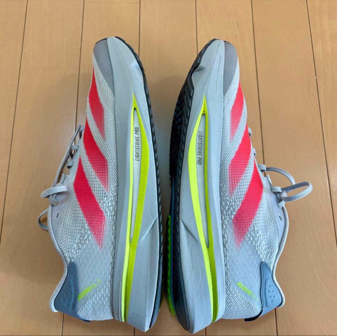 【美品】アディダス アディゼロ SL 2 28.0cm