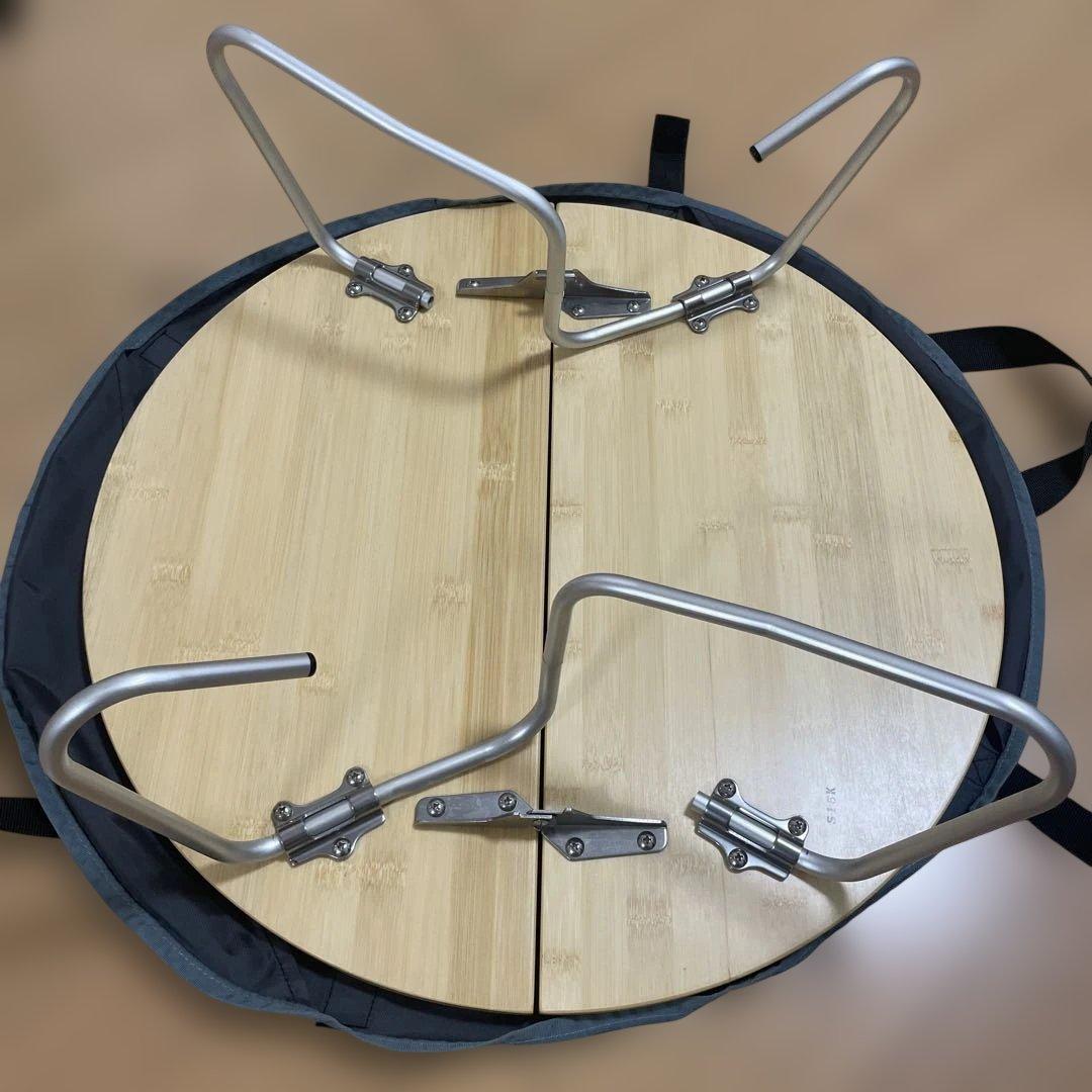 高価アウトドア・釣り・旅行用品 - snow peak ワンアクション ちゃぶ台