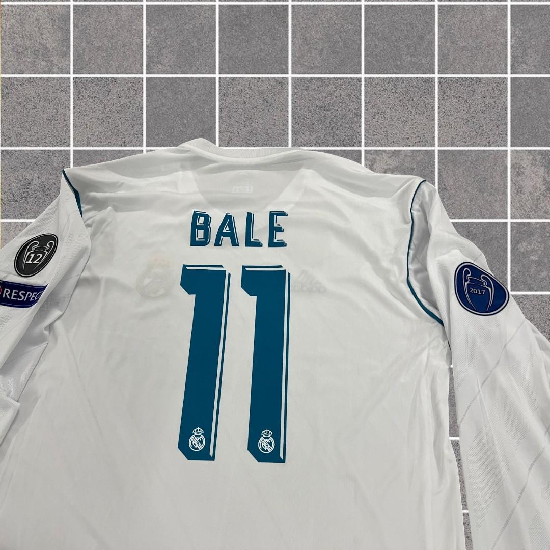 11-12 レアル・マドリード ホーム 長袖 ユニフォーム 11番 ベイル