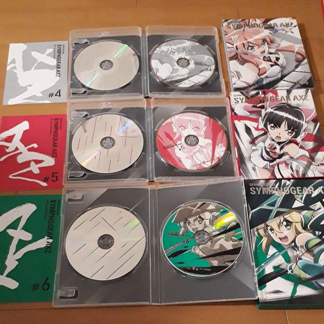 戦姫絶唱シンフォギア AXZ 1～6 全巻 DVD ブルーレイ