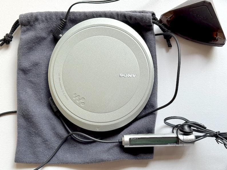 SONY CD WALKMAN D-EJ1000 動作確認済み