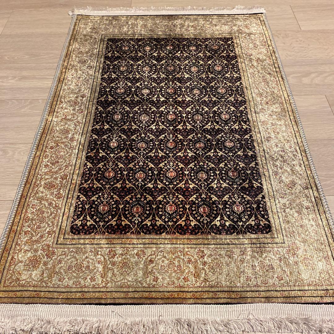 185×100 アフガンオールド手織りキリム トライバルラグ ヴィンテージラグ