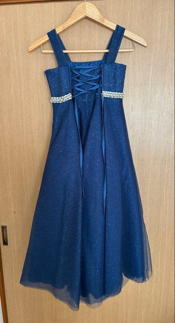 ANNABELLE アナベル ネイビーグリッターキッズドレス 100〜130 - メルカリ