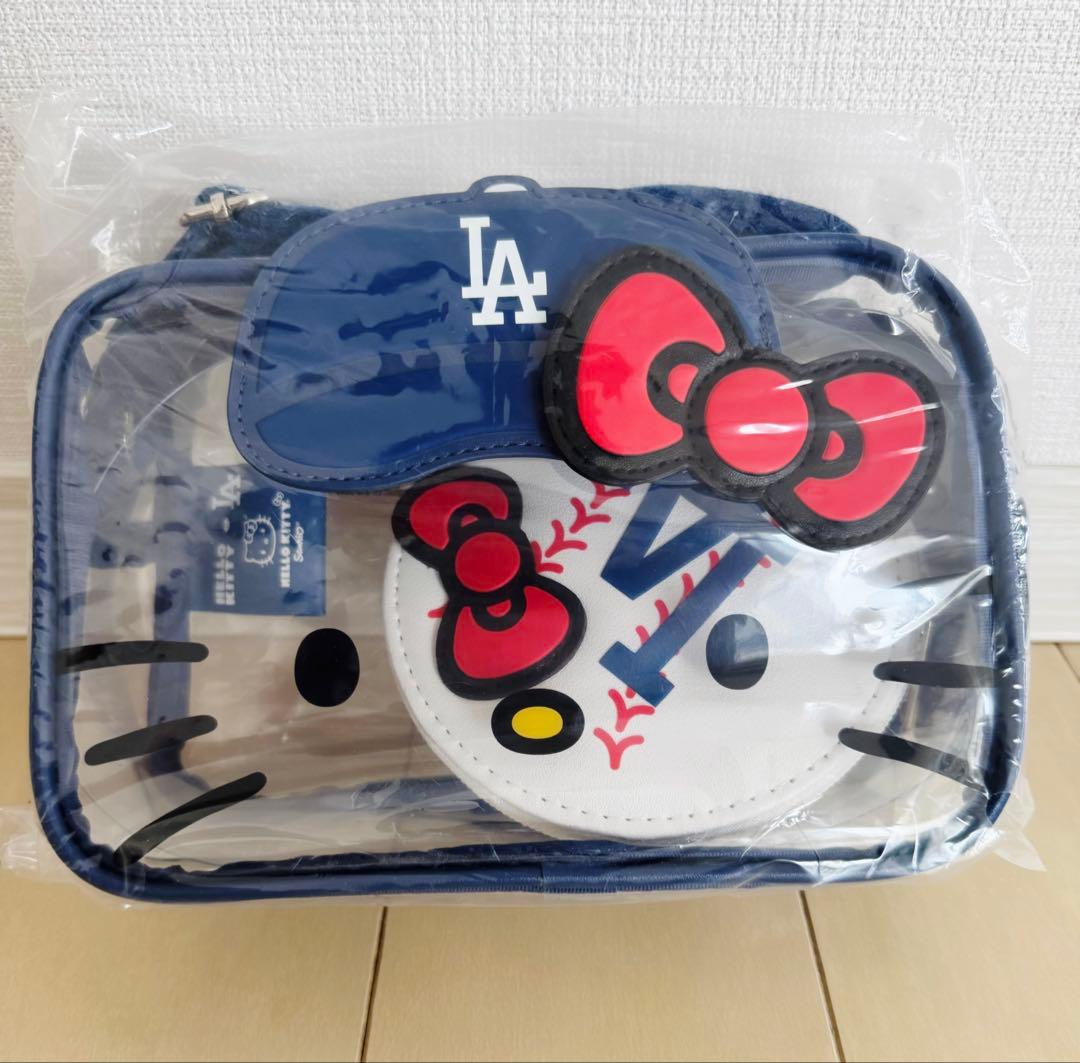 値下げ中【未開封新品】ドジャース×Hello Kitty クロスボディバッグ 楽天市場】adidas HELLO KITTY WAIST BAG BLACK ii3358 アディダス