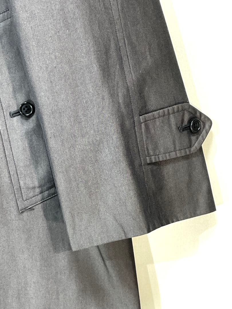 603 OLD Burberrys 上質 サテン地 ステンカラー コート 175