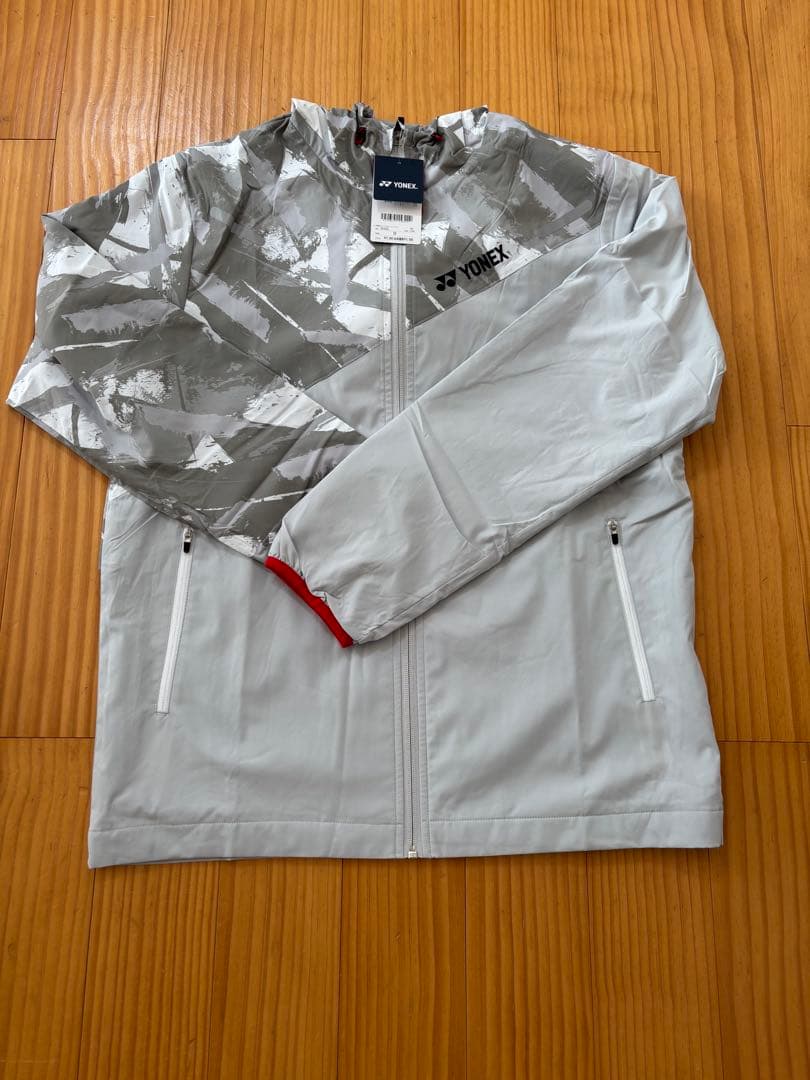 新品 YONEX ウエア　70103 アイスグレー(326) Ｏサイズ ユニ裏地付ウィンドウォーマーパーカー.70103|70103】ヨネックス【公式