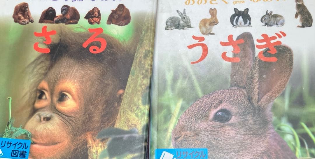 Watch me growおおきくなあれ3 さる おおきくなあれ9 うさぎ - メルカリ