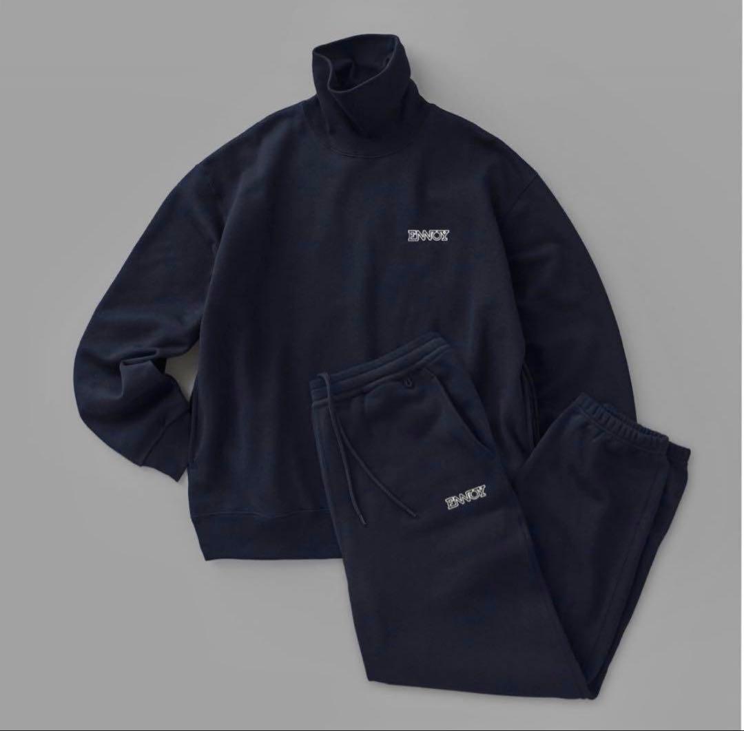 トップス ennoy ELECTRIC LOGO TURTLENECK SWEAT L ENNOY x スタイリスト私物『ELECTRIC LOGO TURTLENECK & SWEATPANTS