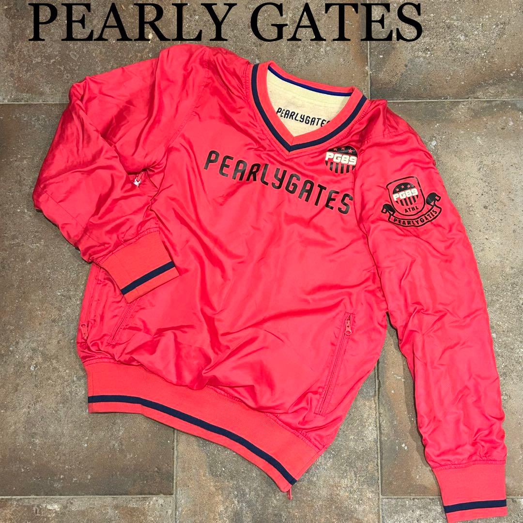 PEARLY GATES リバーシブル ナイロンジャケット ピンク系 種類