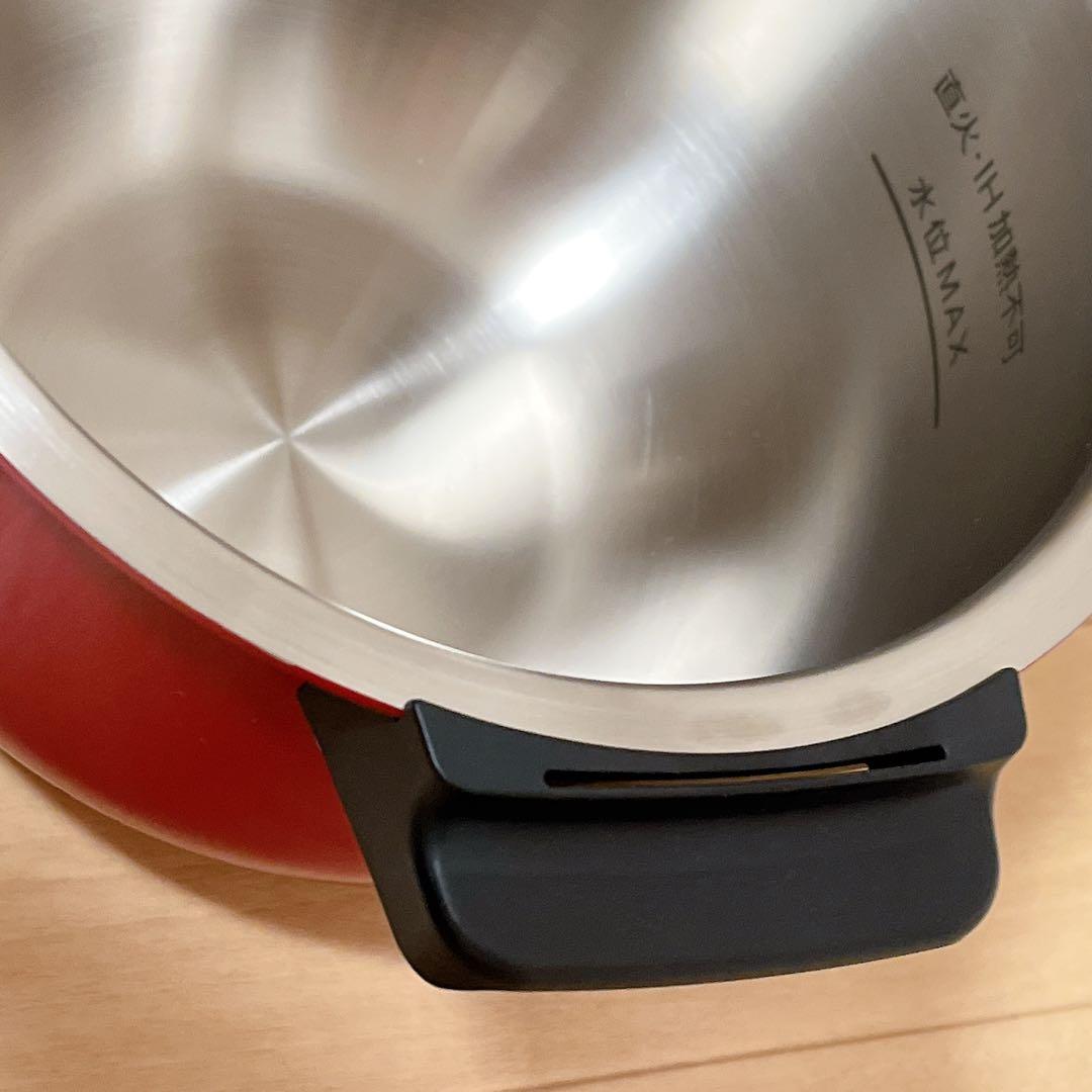 【新品】　内鍋　ステンレス　保存専用ふた　蒸し板　1.6L ホットクック