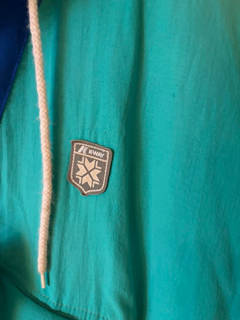 kway 希少デザイン 星柄 ヴィンテージ - メルカリ