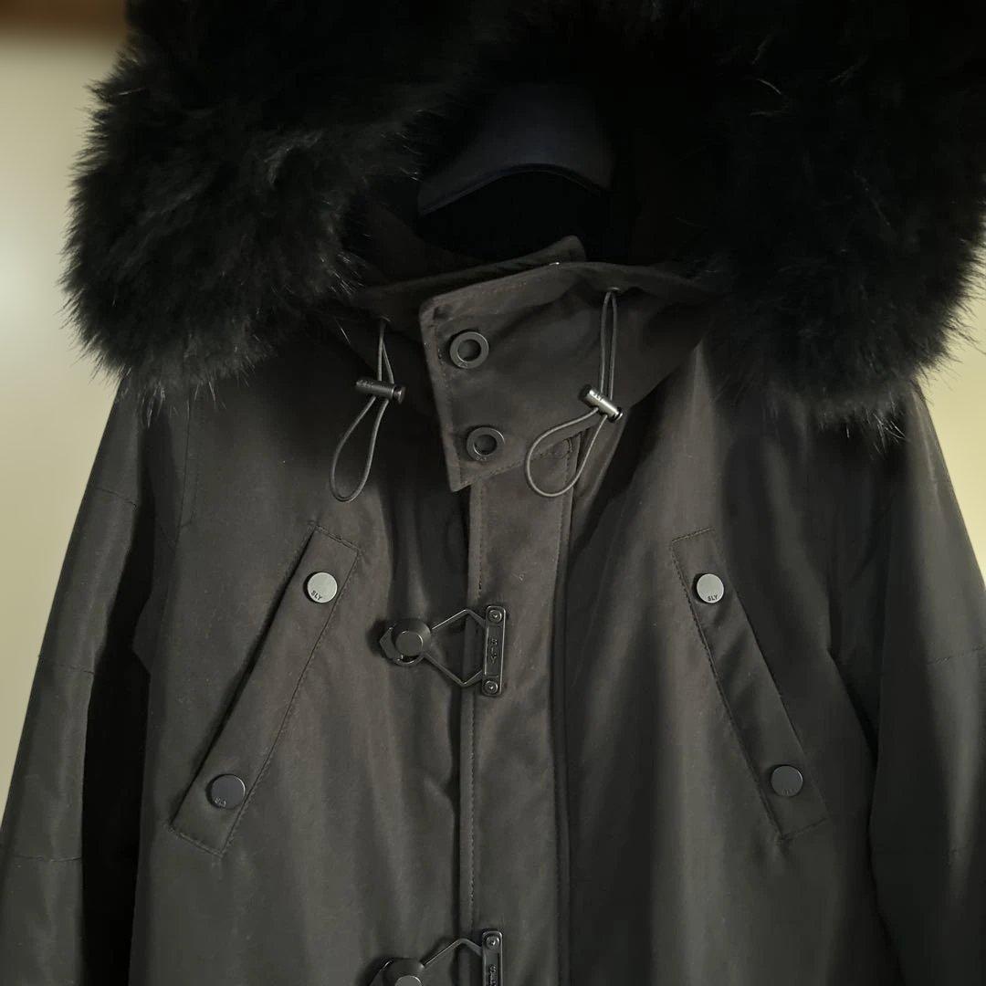 SLY N3B ブラック ミリタリー ラクーンファー ビッグフード ボア y2k