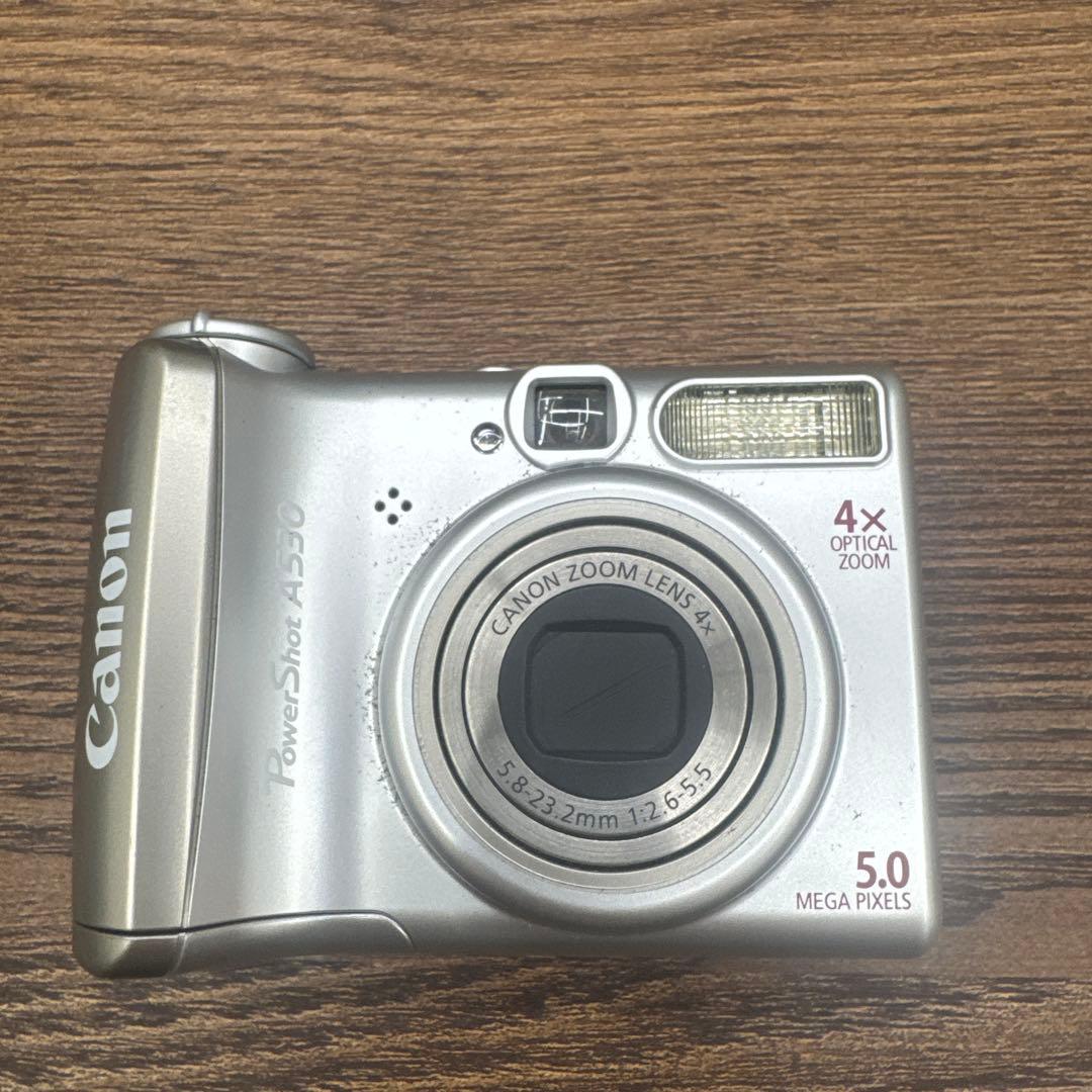 Canon PowerShot A530 コンパクトデジタルカメラ 電池稼働 - メルカリ