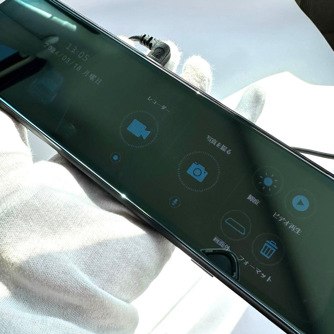 ◇KQQ ドライブレコーダー 前後カメラ ミラー型 フルスクリーン - メルカリ