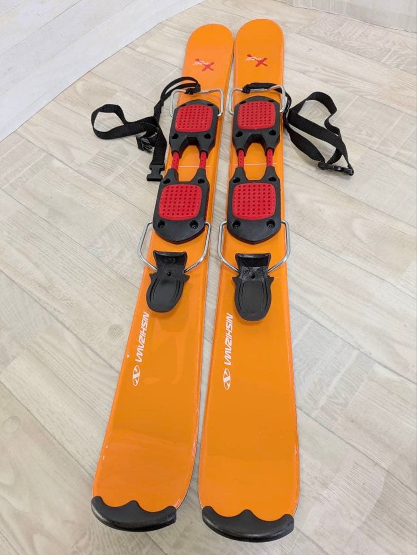 ショートスキーセット ニシザワ X-RAy 90cm、ブーツ 27/27.5