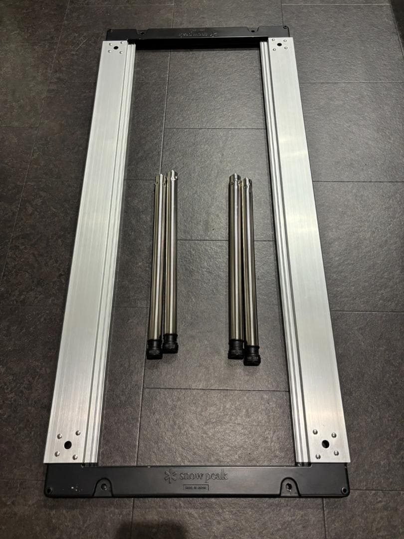 garçon様　スノーピークIGTテーブルロング と　400脚セット snow peak（スノーピーク） IGTフレームロング 400脚 オリジナル
