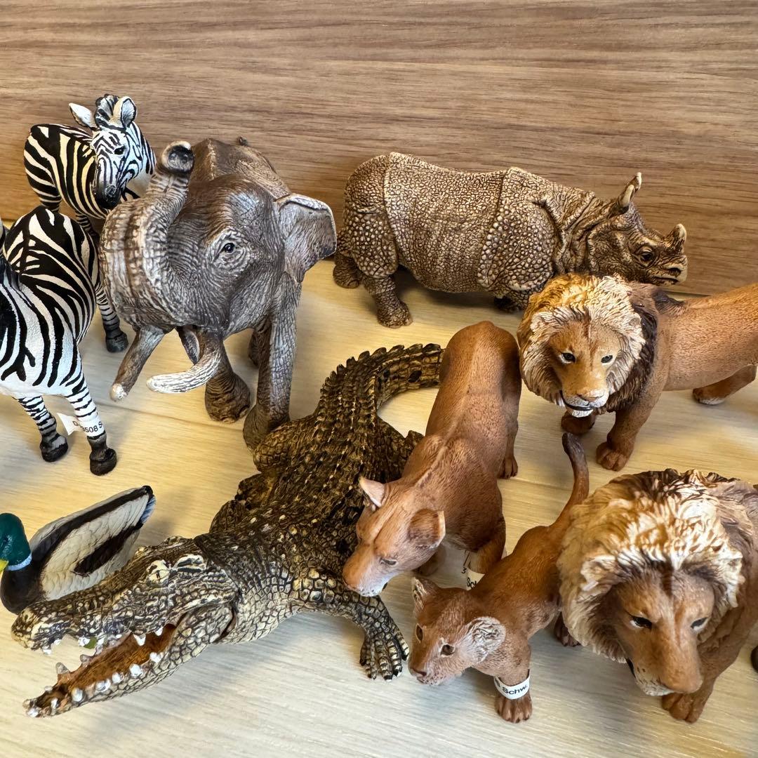 Schleich シュライヒ 動物フィギュア 18体まとめ売り知育