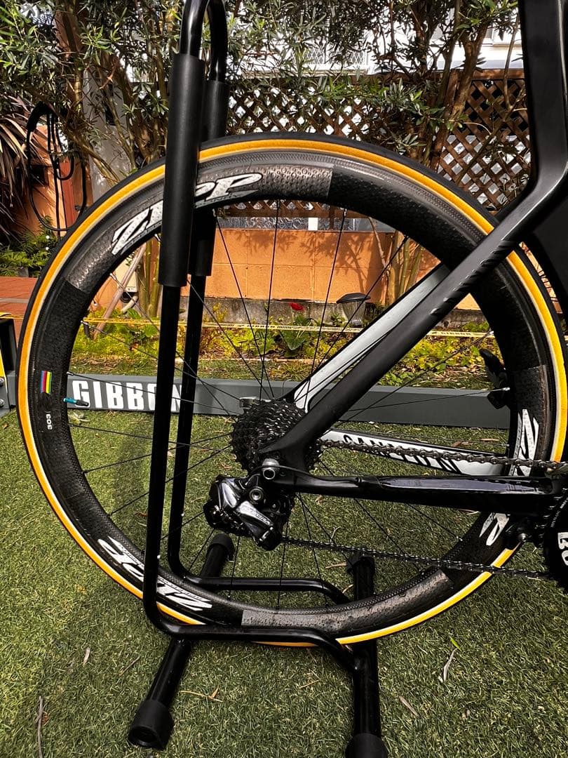 キャニオン【軽量7.64kg】トライ、TT di2 パワメ ZIPPホイール