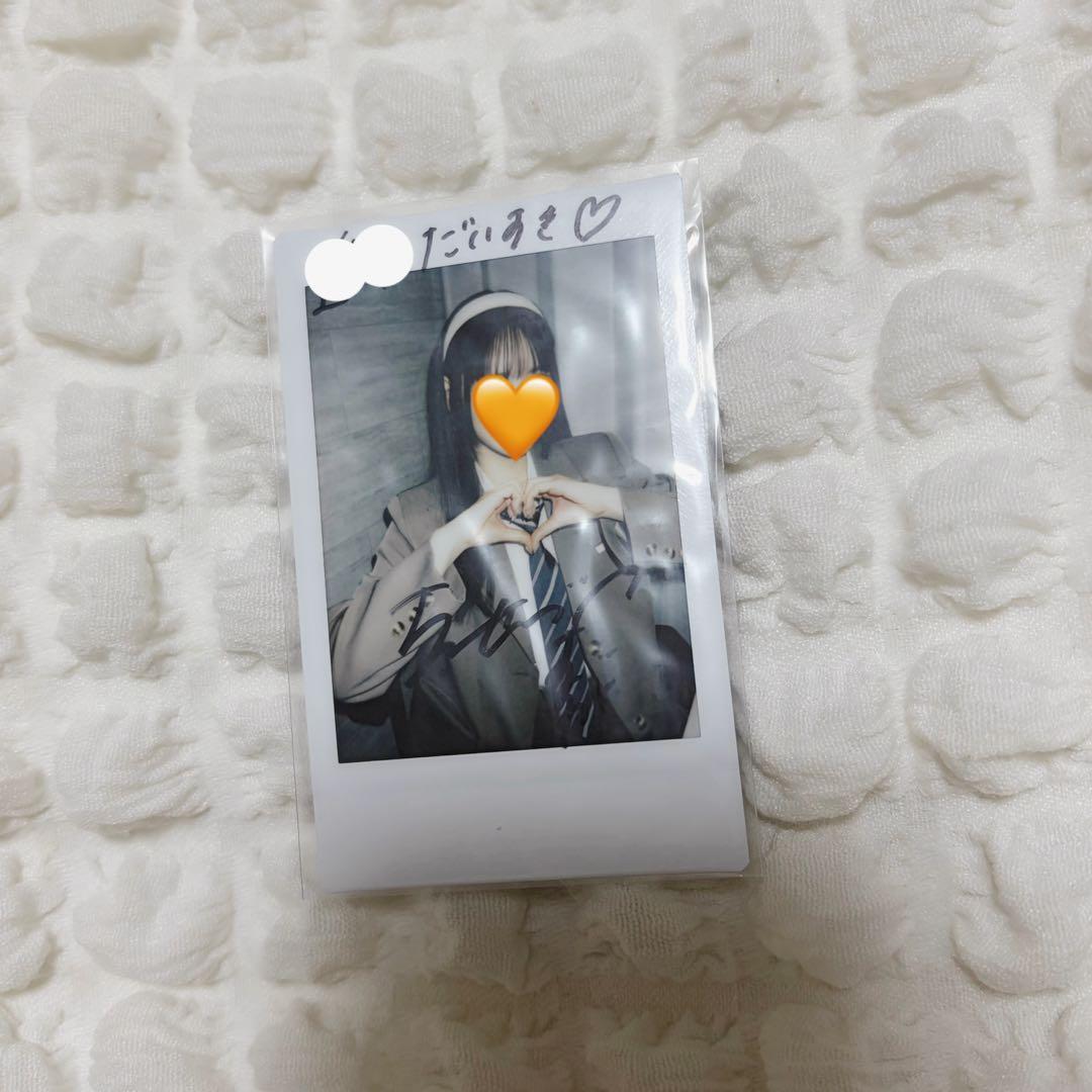 FRUITS ZIPPER 鎮西寿々歌 チェキ オンライン特典会 オン特 制服