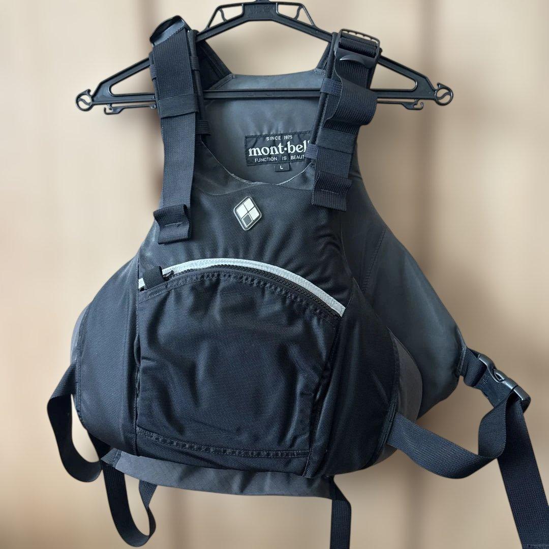 mont-bell ブラック ライフジャケット Lサイズ モンベル mont-bell ジャケット （ブラック） -ファッション通販