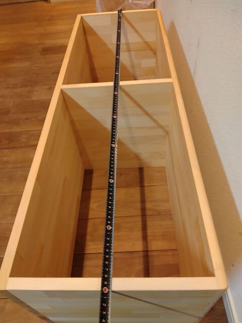 木製 ハンドメイド オーダー 日の字型 ベンチ 棚 シェルフ ラック 水槽