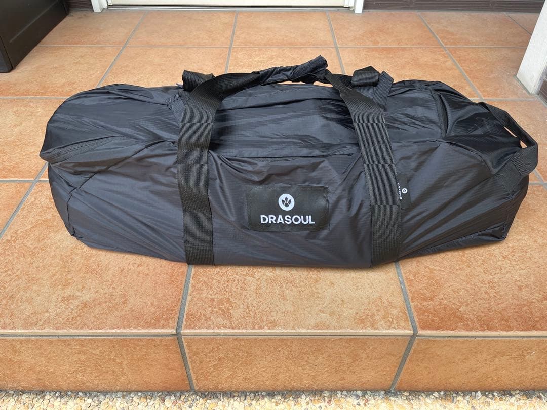 DRASOUL ドラソウル　シェルターテント　シェルターG ブラックキャンパー DRASOUL ドラソウル シェルターテント シェルターG ブラックキャンパー