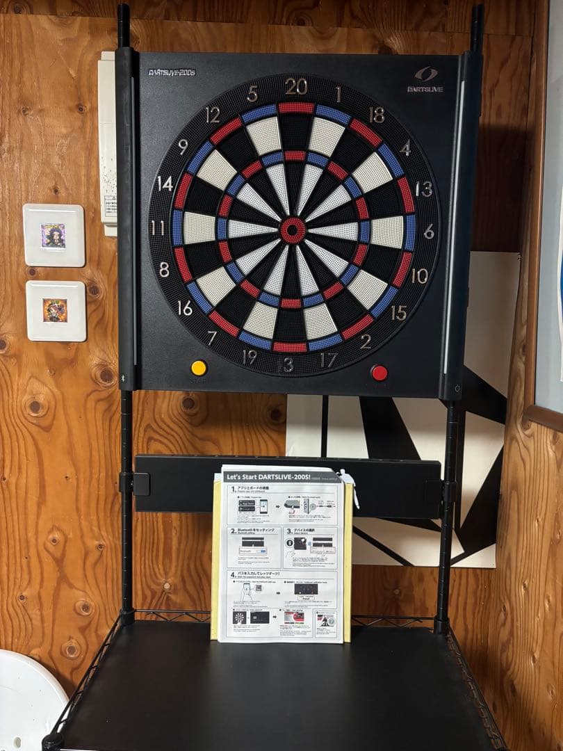 ダーツライブ200sとダーツスタンド