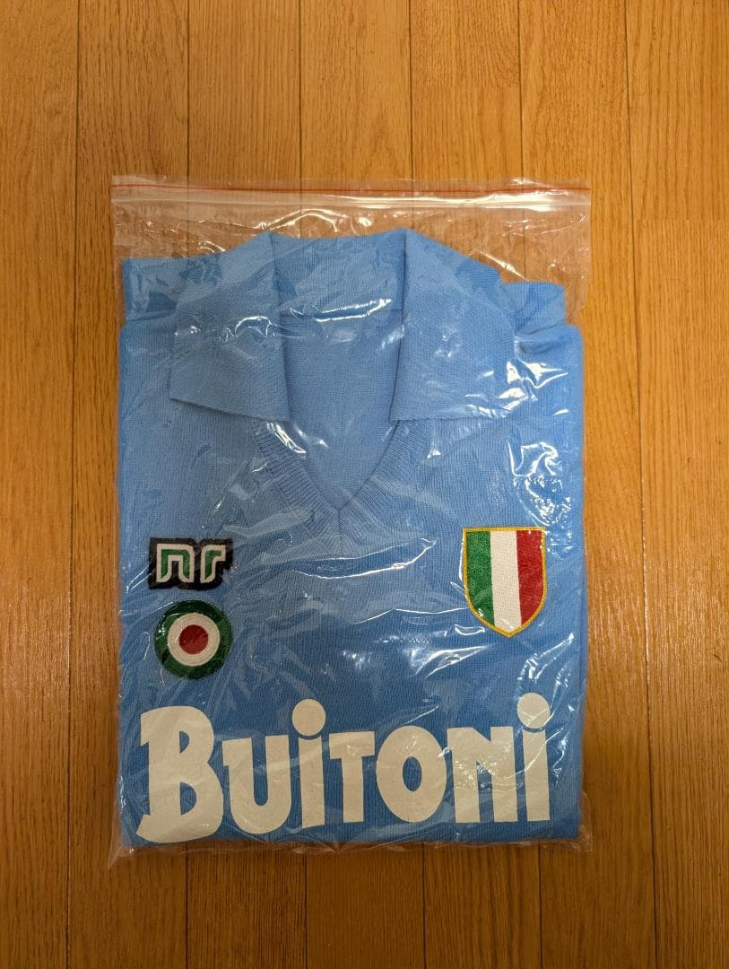 ナポリ 87/88 ユニフォーム L エンネーレ #10 マラドーナ 美品 - メルカリ