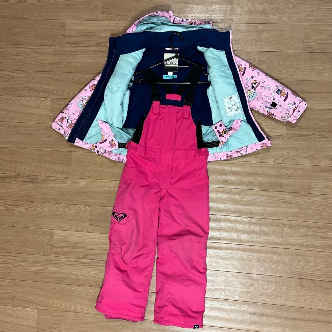 ROXY ウエア 上下セット キッズ T6-7