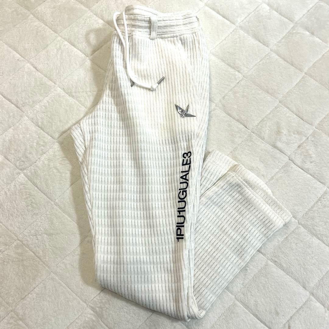 1PIU1UGUALE3 GOLF WAFFLE TRACK PANTS
