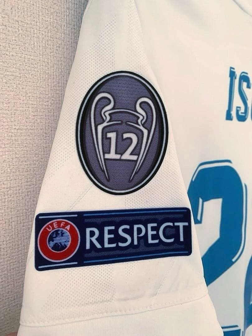 レア】レアルマドリード イスコ 17/18シーズン ユニフォーム Sサイズ
