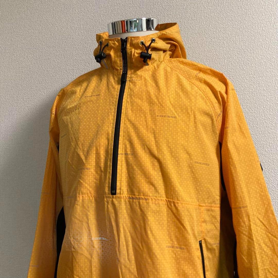 エレッセ アノラック リフレクター パーカー オレンジ Lサイズ - メルカリ