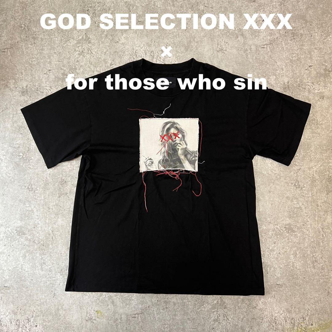 トップス GOD SELECTION XXX for those who sin TEE GOD SELECTION XXX 】 PRINT T-SHIRT no : GX-S21-ST-14 color : black