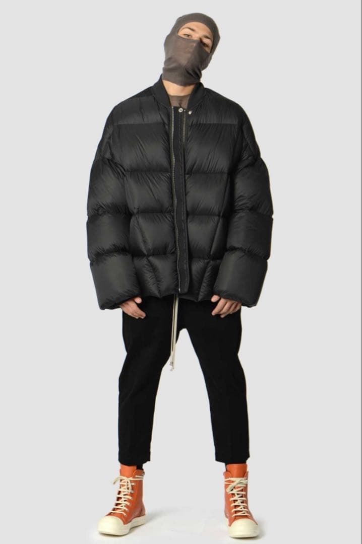 RICK OWENS FLIGHT DOWN JACKET サイズ46 Rick Owens Rick Owens Black Flight Down Jacket 46 | Grailed