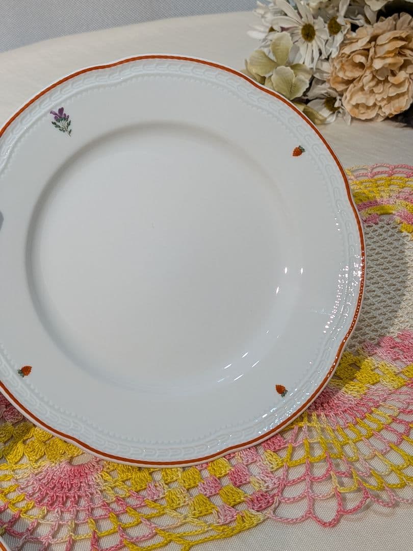 リチャードジノリ カップ＆ソーサー プレート トリオ いちご