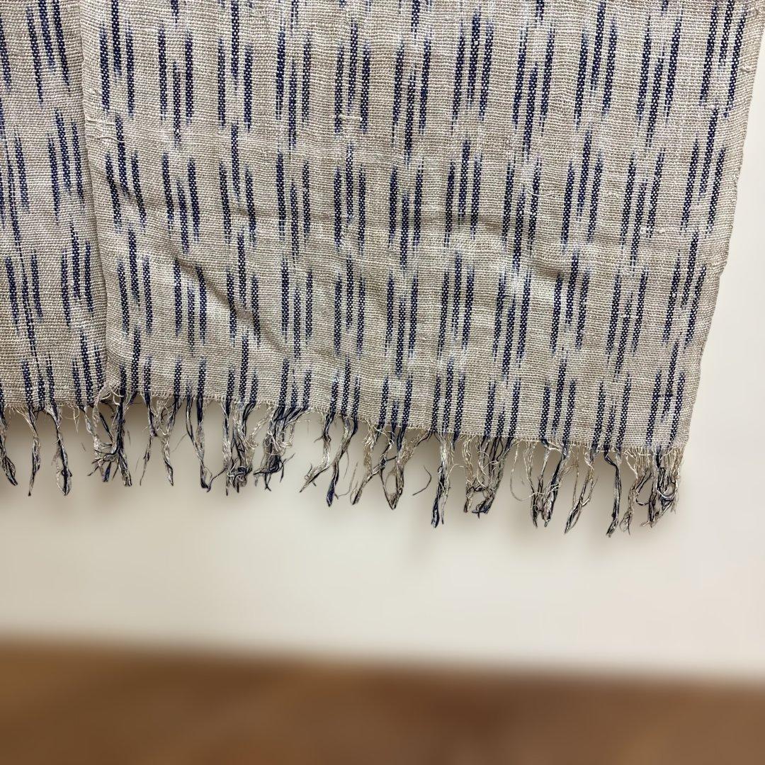 ふじみやび 麻100% 暖簾 のれん 美品 - メルカリ