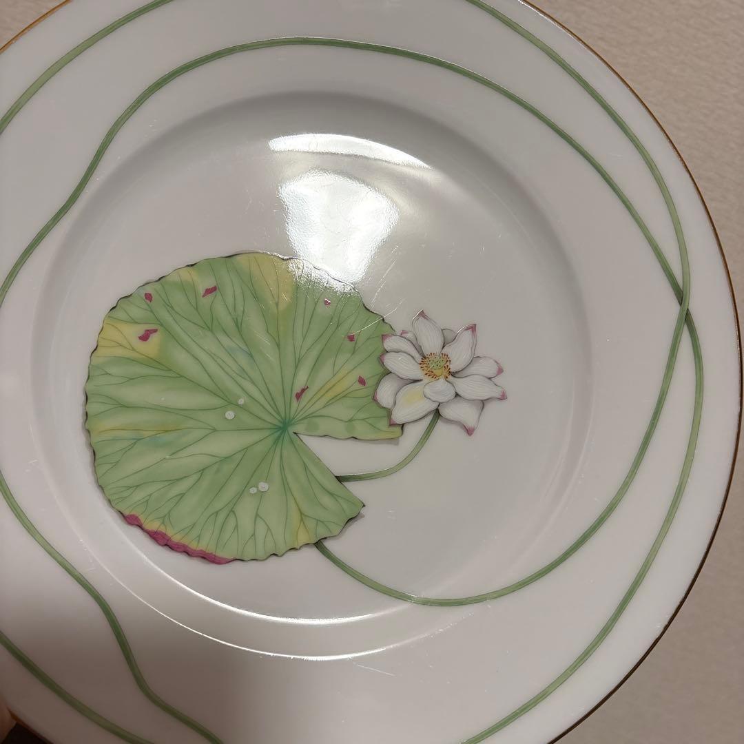 エルメス　ナイルの庭　ディナープレート　22.5cm