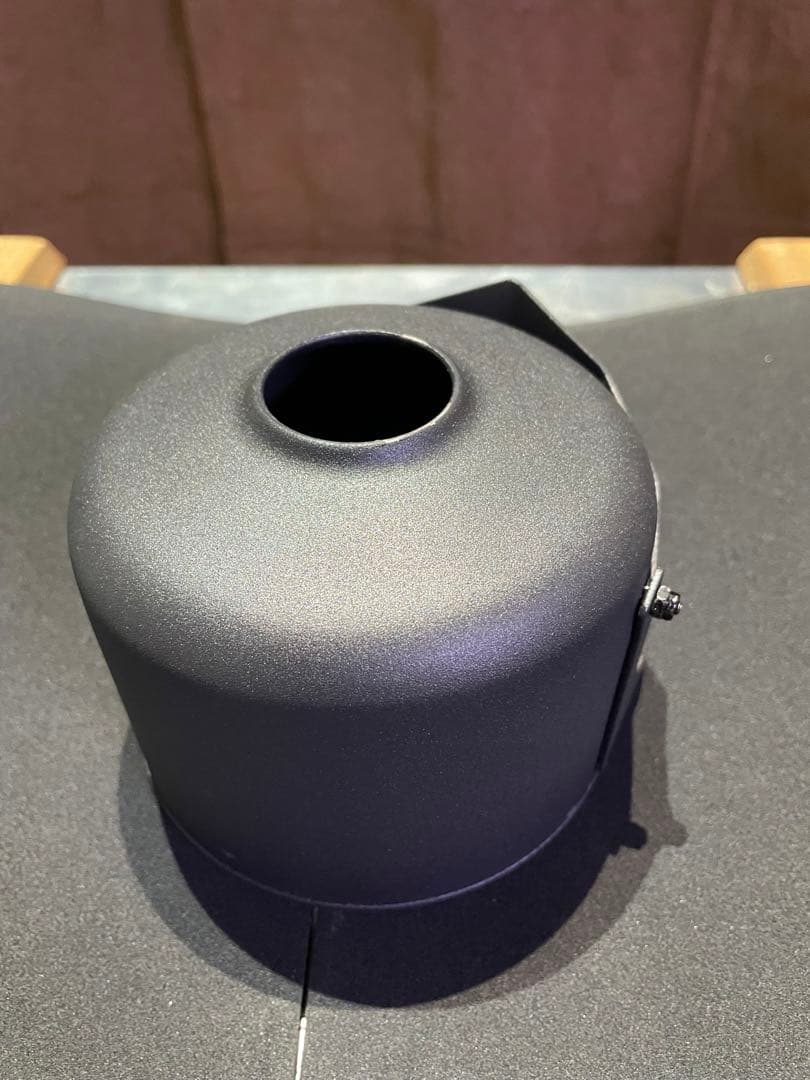 スノーピーク フォールディングトーチ アシモクラフツ 黒騎士OD缶