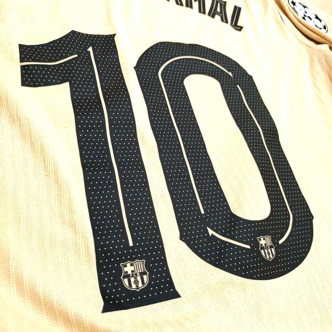 新品未使用 FCバルセロナ LAMINE YAMAL 10番シャツ CL仕様