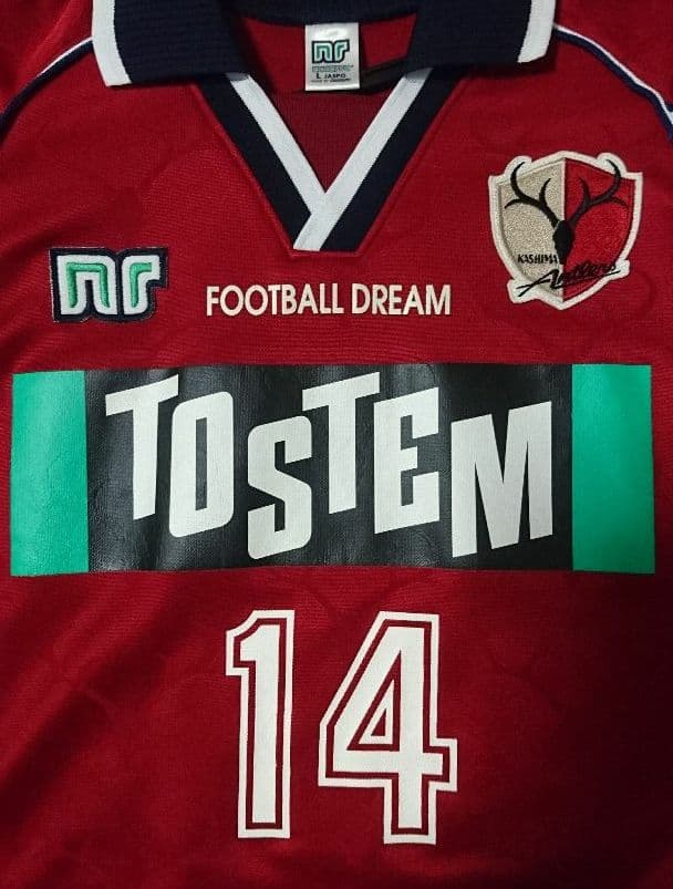 サッカー 鹿島アントラーズ ユニフォーム 2000-2001 - メルカリ