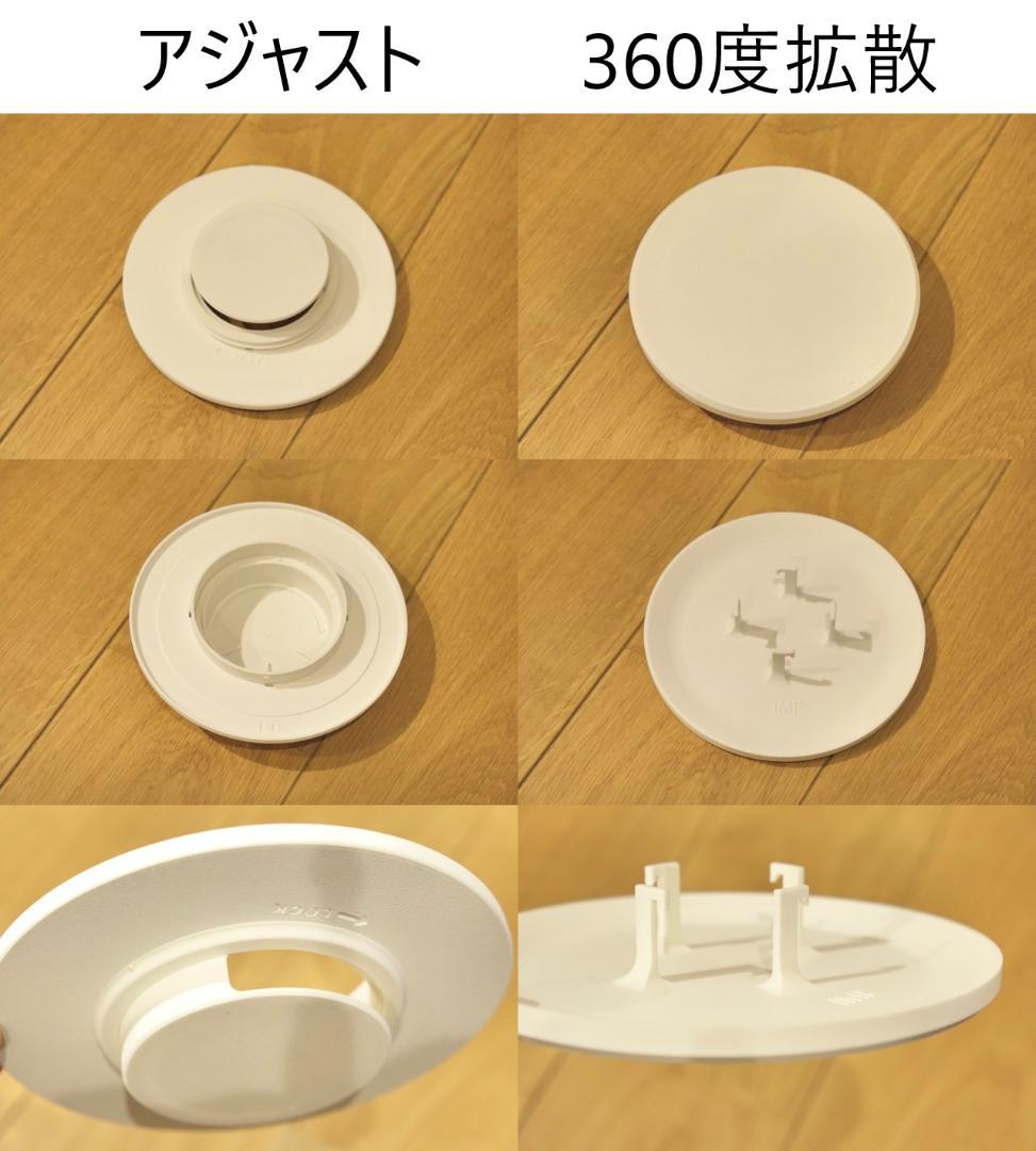 一条工務店用カスタムSAカバー アジャスト3個・360度拡散1個 - メルカリ