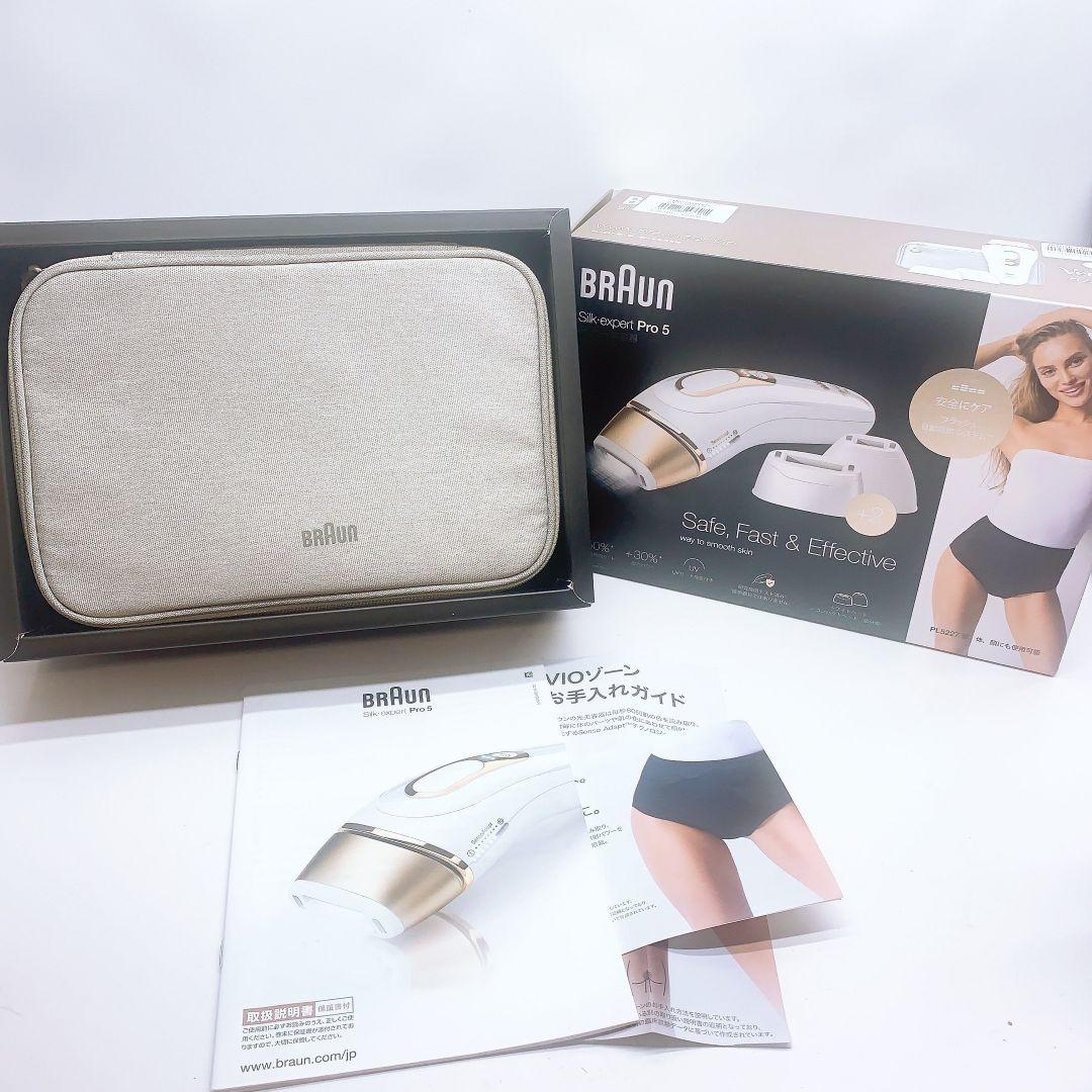 《ほぼ未使用⭐️アタッチメント３つ付き》 ブラウンシルクエキスパート Pro5