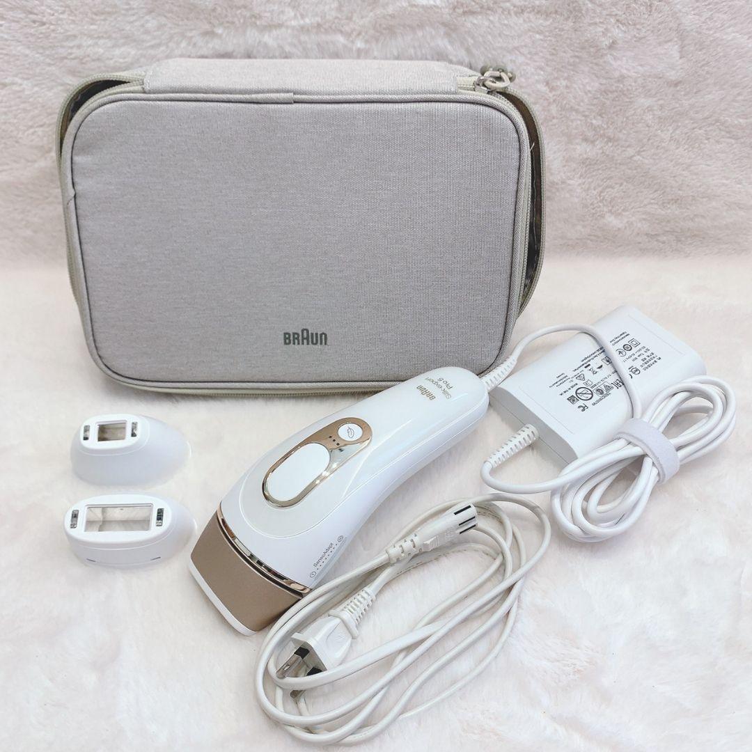 《ほぼ未使用⭐️アタッチメント３つ付き》 ブラウンシルクエキスパート Pro5