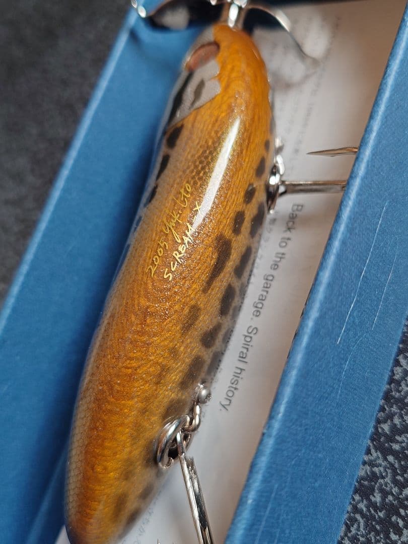 メガバス ito スクリームX オールド 2005 年号入 雷魚 新品未使用