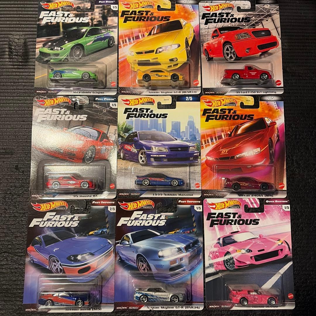 Fast & Furious hotweels ワイスピ セット 2024 Hot Wheels Premium Fast & Furious Tokyo Drift Full Set | eBay