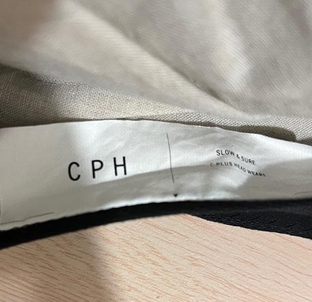 CPH かわしまたかひろ別注キャスケットブルーデニム・ベージュステッチ