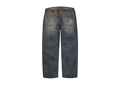 30 Leopard Faux Fur Loose Fit Jean - メルカリ