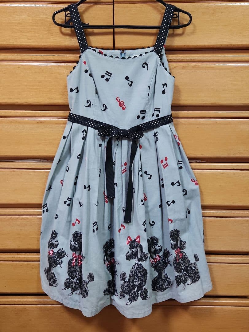 Emily Temple cute プードル柄ワンピース エミリーテンプルキュート