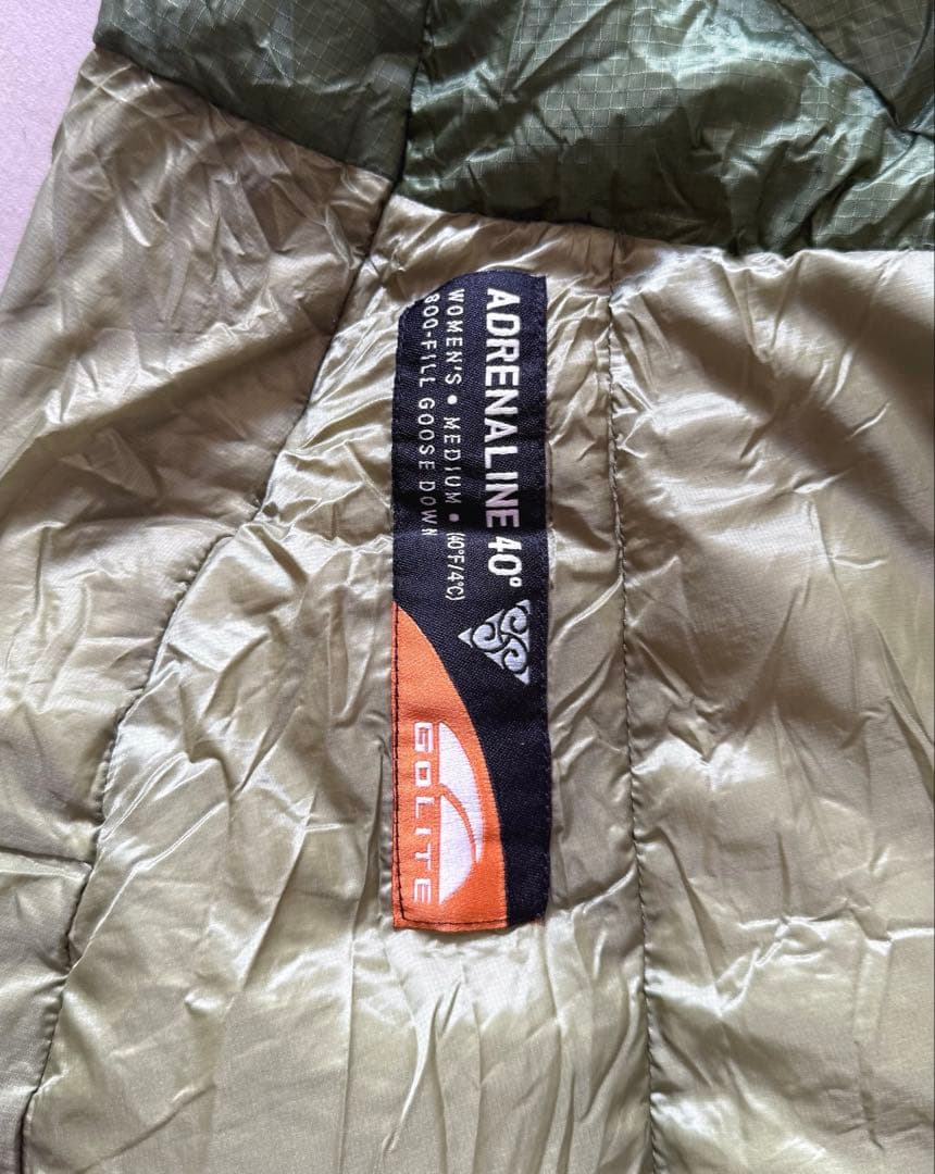 Golite Adrenaline 40 4℃ Women's M 600g