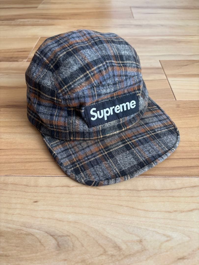 元すき家店員　Supreme Camp Cap チェック　シュプリーム Supreme | チェックキャップ - UG.SHAFT